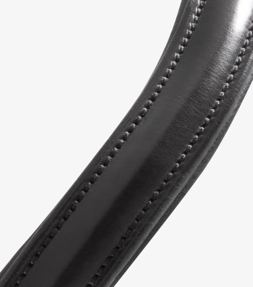 Premier Equine Liscio Plain Shaped Leather Browband - Nags Essentials