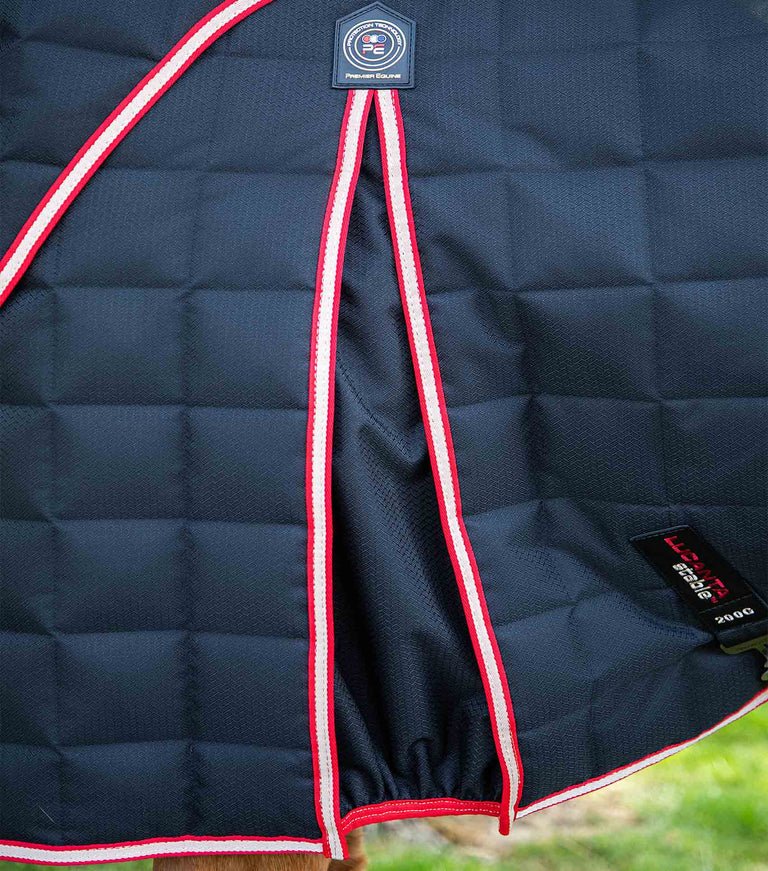 Premier Equine Lucanta 200g Stable Rug with Neck Cover - Nags Essentials