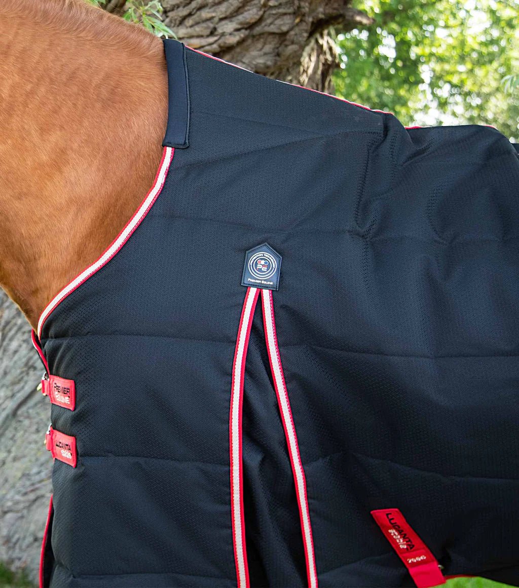 Premier Equine Lucanta Demi 200g Stable Rug - Black - Nags Essentials