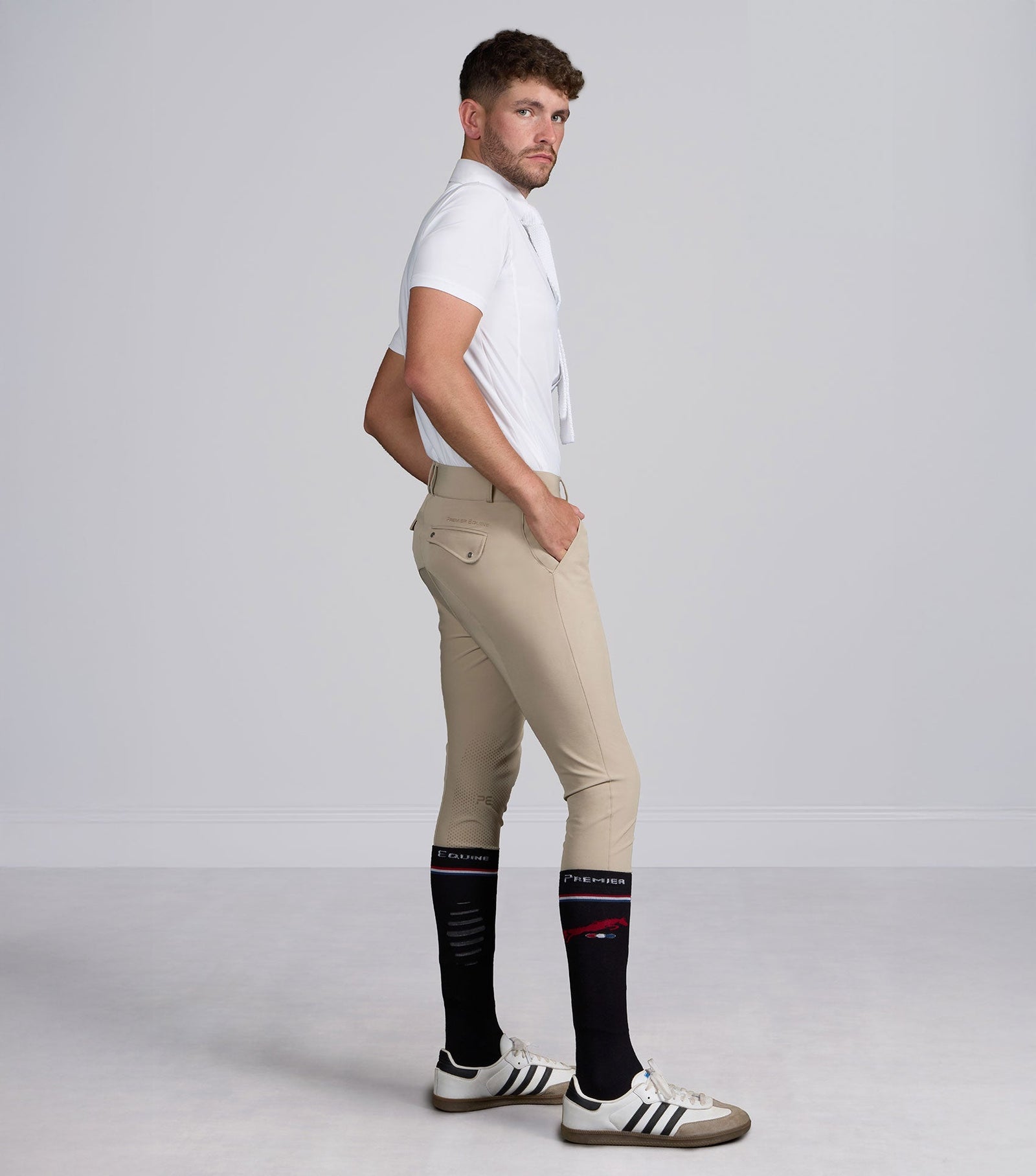 Premier Equine Ludis Men's Gel Knee Riding Breeches - Nags Essentials