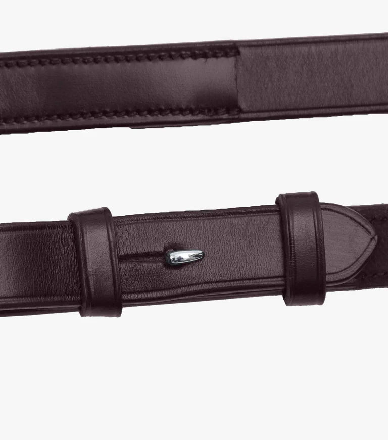 Premier Equine Luigi Plain Leather Reins - Nags Essentials