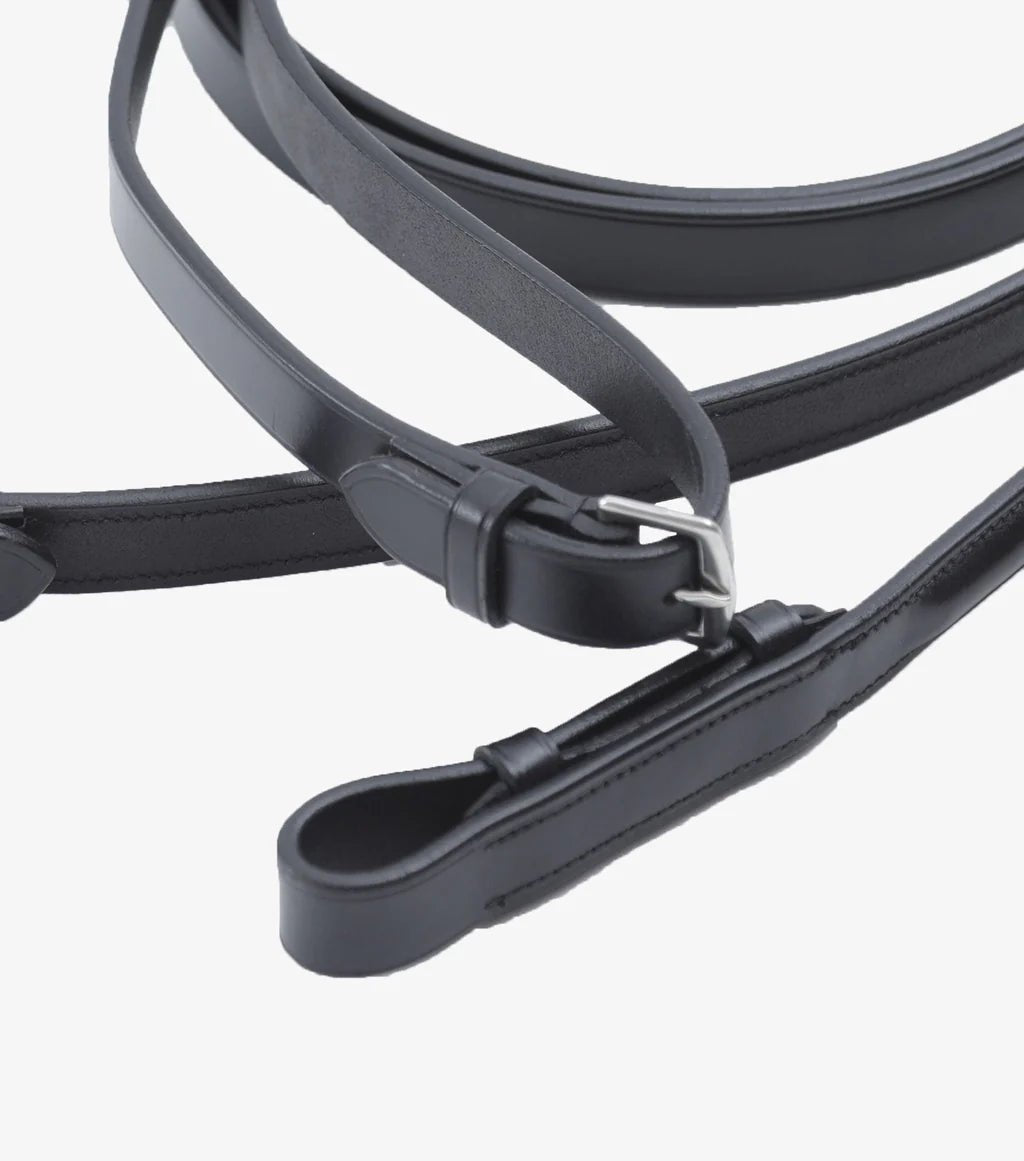 Premier Equine Luigi Plain Leather Reins - Nags Essentials