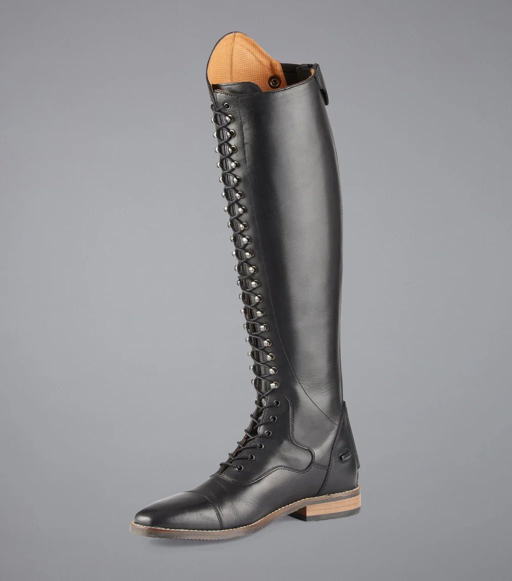 Premier Equine Maurizia Ladies Lace Front Tall Leather Riding Boot - Nags Essentials