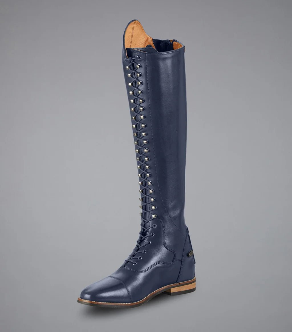 Premier Equine Maurizia Ladies Lace Front Tall Leather Riding Boot - Nags Essentials