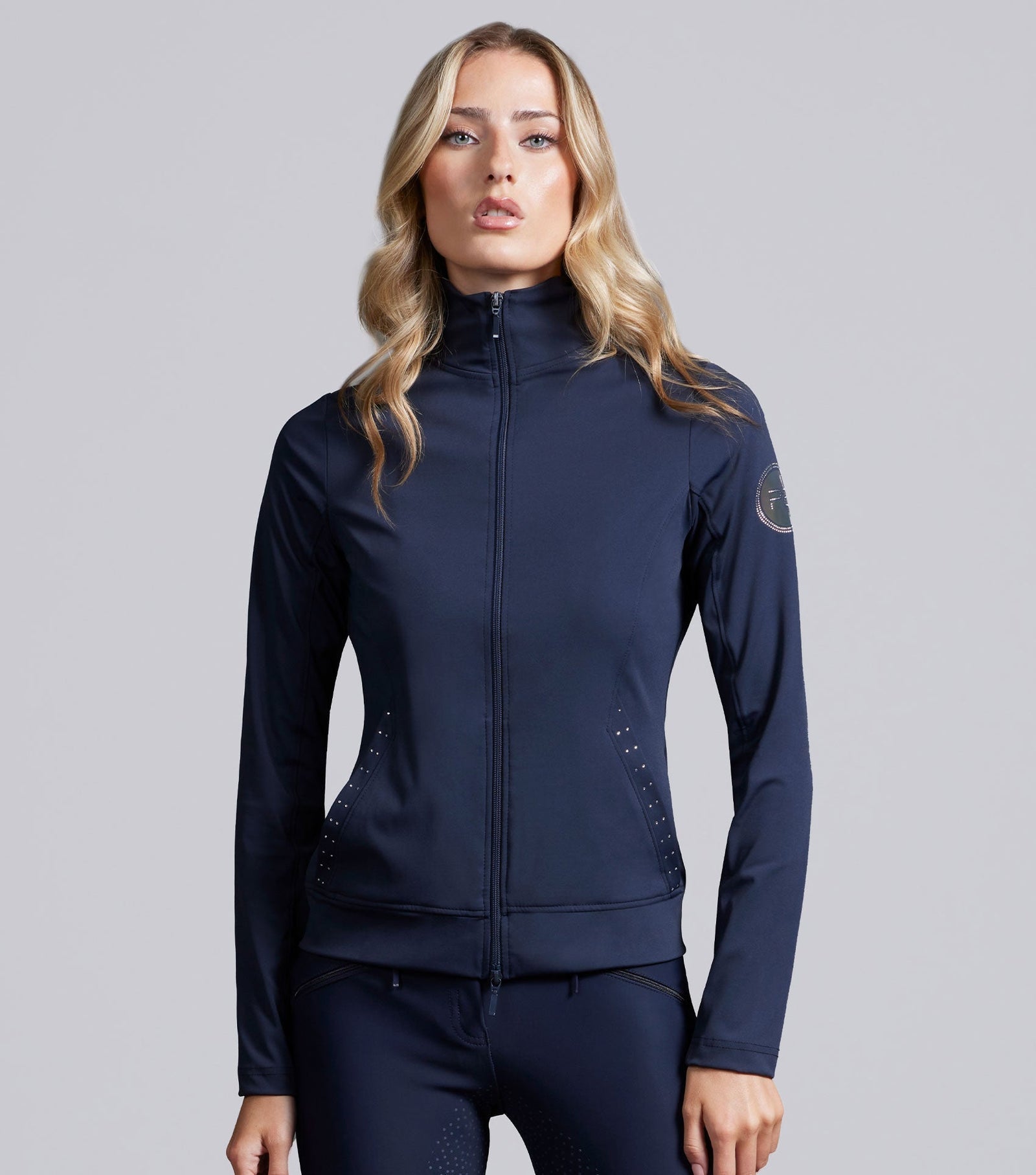 Premier Equine Meraki Womens Jacket - Navy - Nags Essentials
