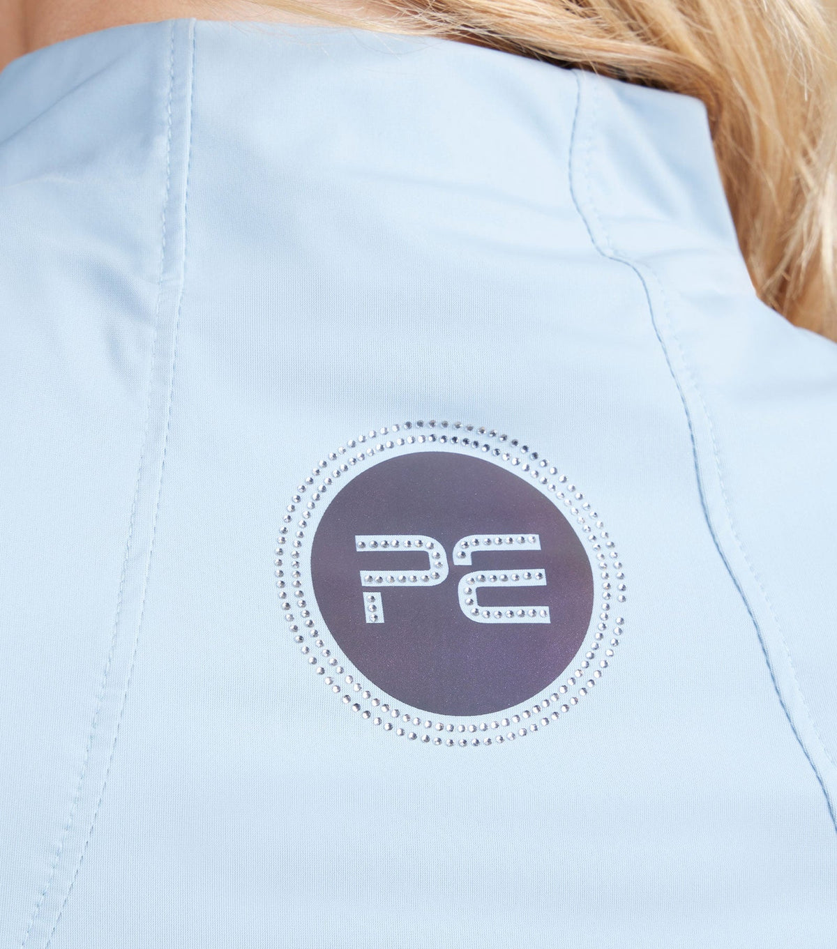 Premier Equine Meraki Womens Short Sleeve Top Dusty Blue - Nags Essentials