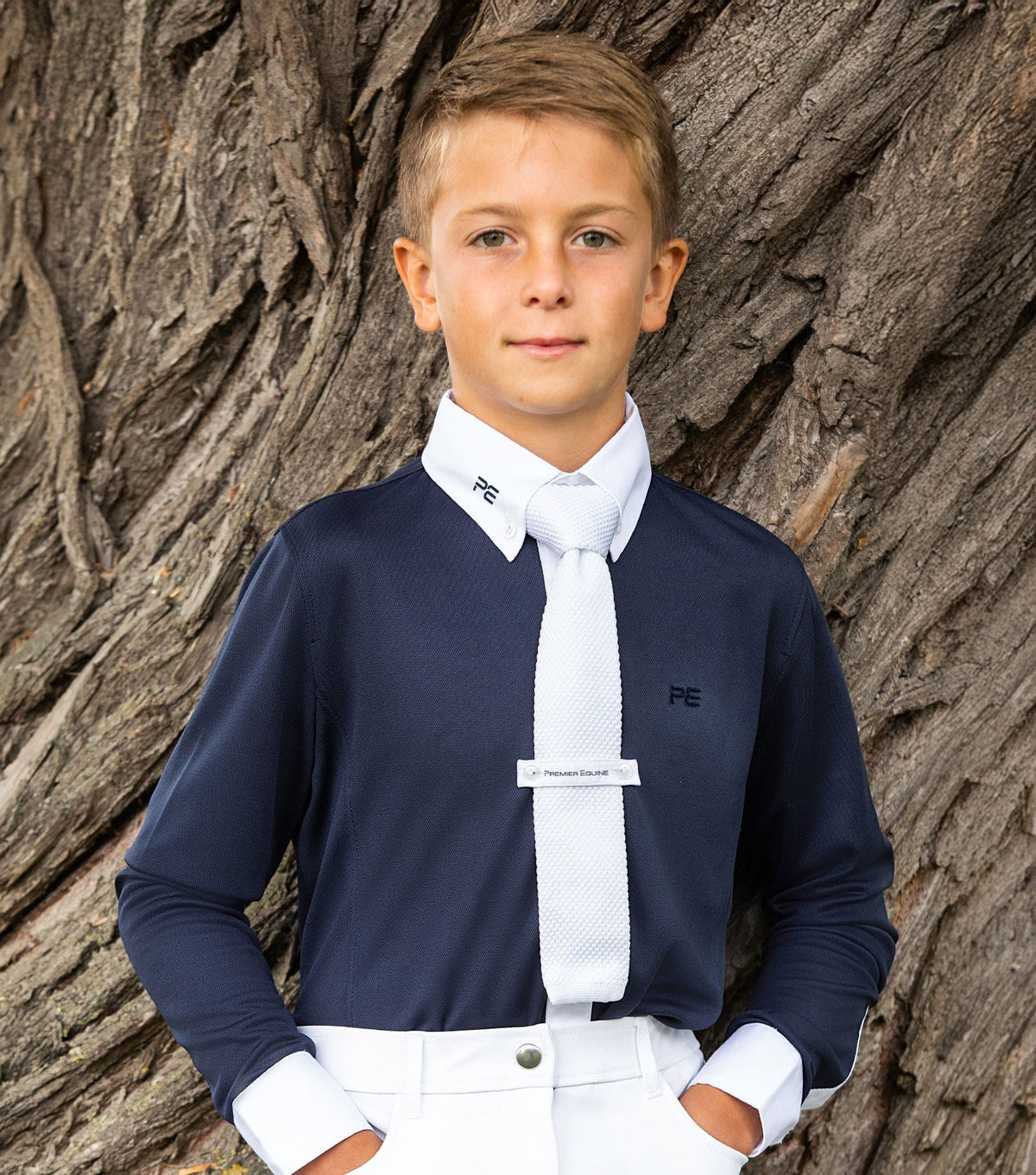 Premier Equine Mini Giulio Boy's Long Sleeve Show Shirt - Nags Essentials