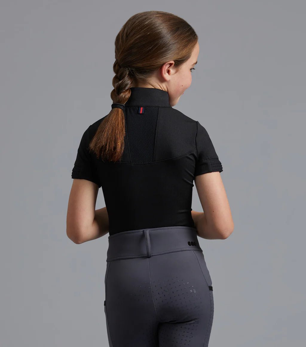 Premier Equine Mini Remisa Girl's Technical Short Sleeve Riding Top - Nags Essentials
