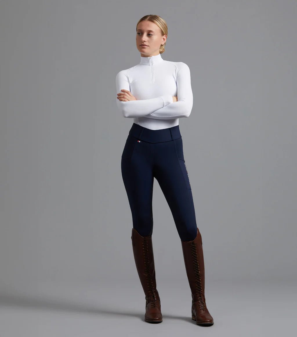 Premier Equine Mirillo Ladies Full Seat Gel Riding Tights - Nags Essentials