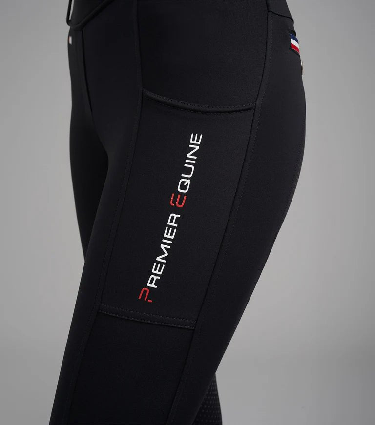 Premier Equine Mirillo Ladies Full Seat Gel Riding Tights - Nags Essentials