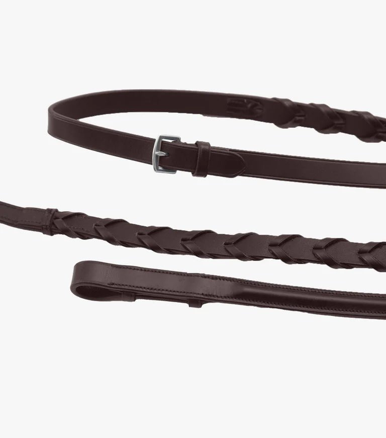 Premier Equine Pietro Laced Reins - Nags Essentials