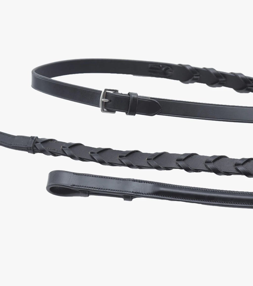 Premier Equine Pietro Laced Reins - Nags Essentials