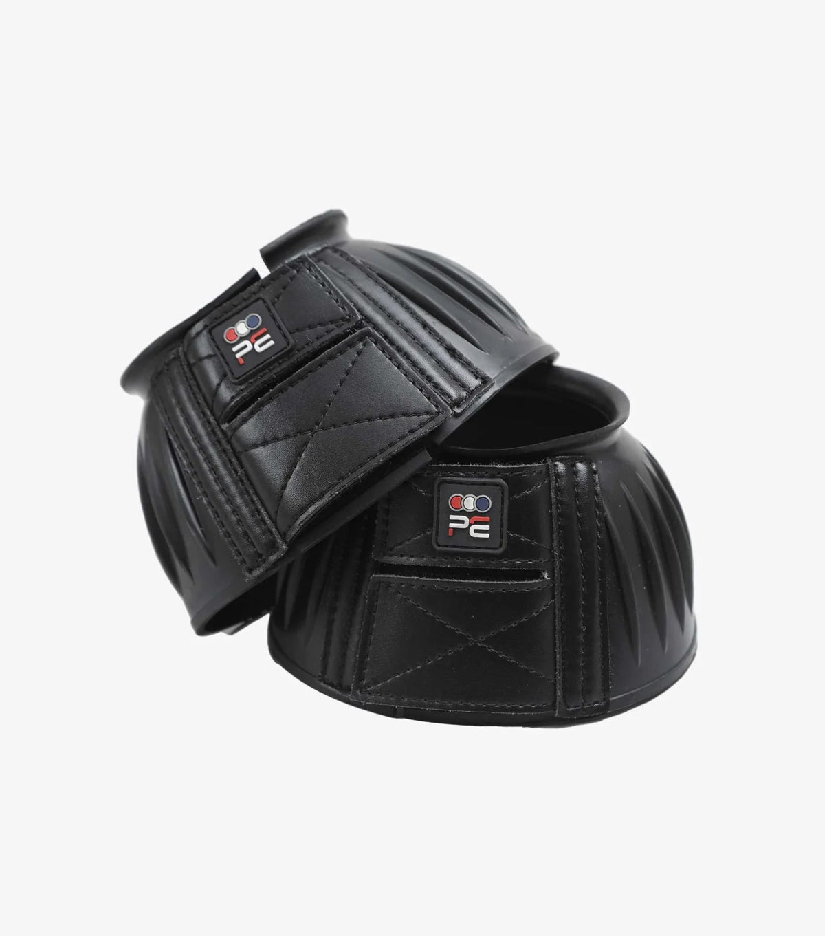 Premier Equine Rubber Bell Over Reach Boots - Black - Nags Essentials
