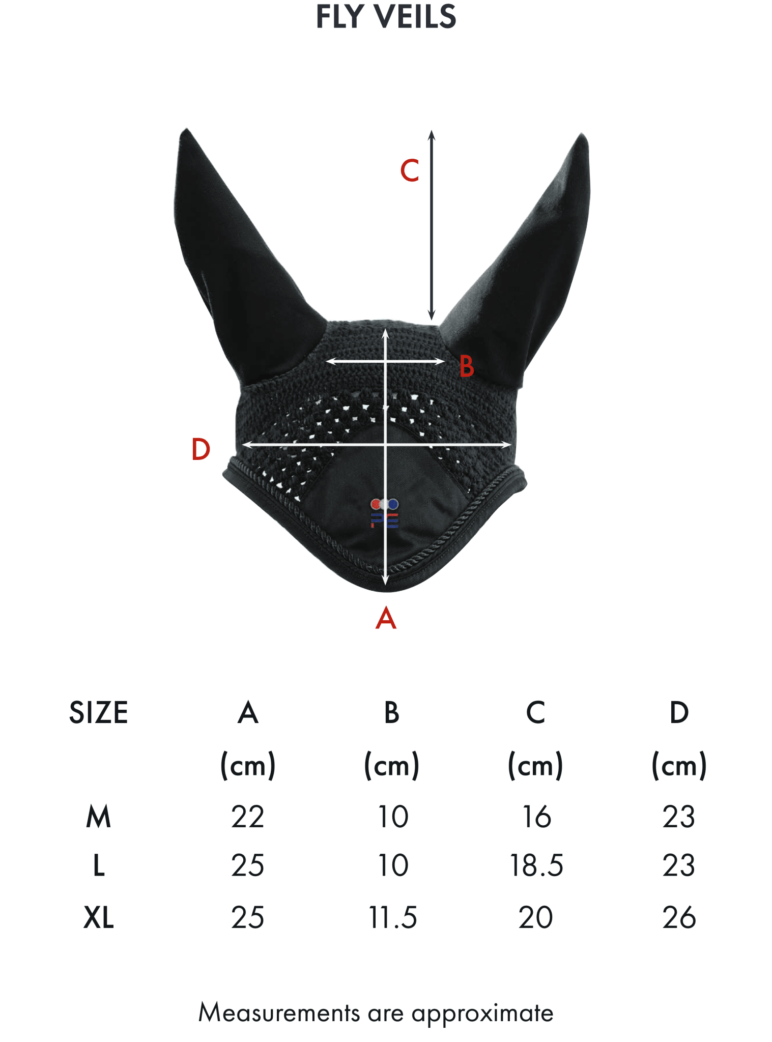 Premier Equine Salto Fly Veil - Nags Essentials