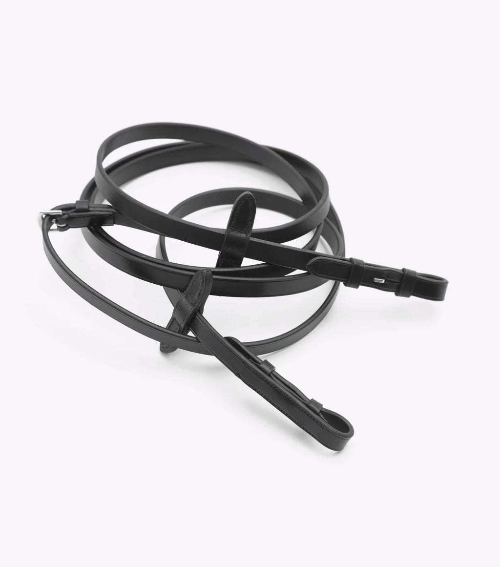 Premier Equine Senado Plain Leather Reins - Nags Essentials