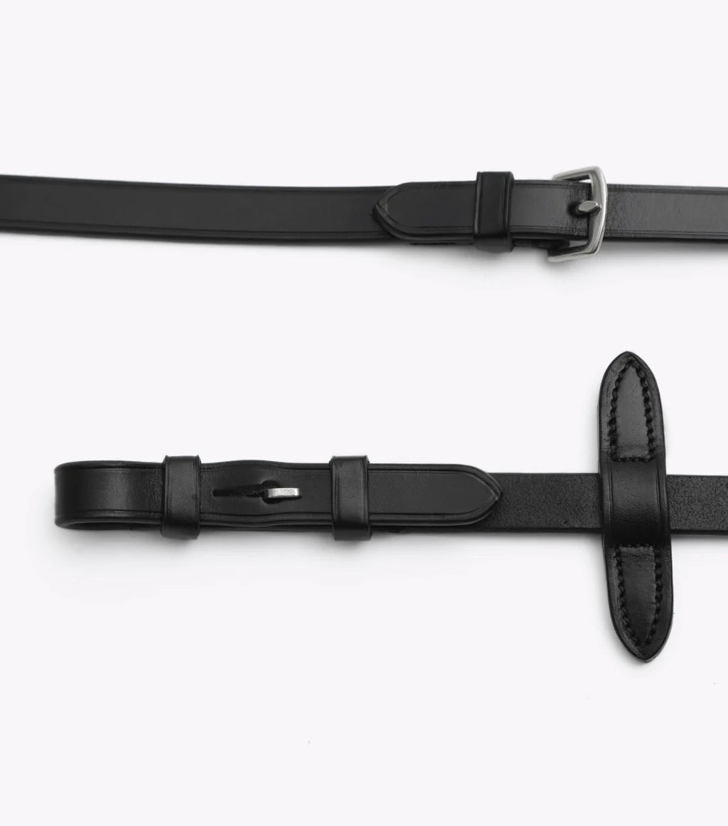 Premier Equine Senado Plain Leather Reins - Nags Essentials