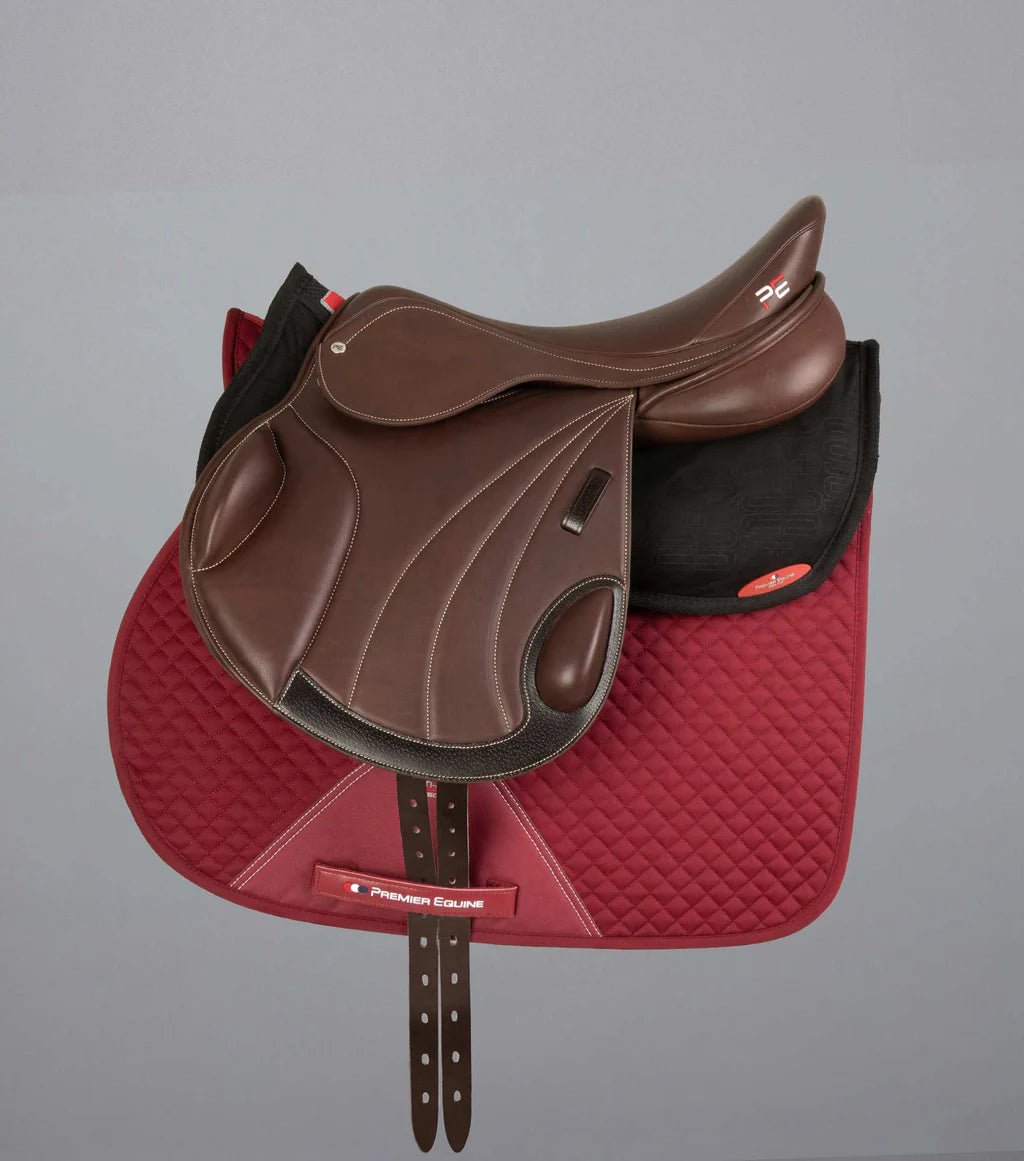 Premier Equine Shock Absorber Half Pad - Black - Nags Essentials
