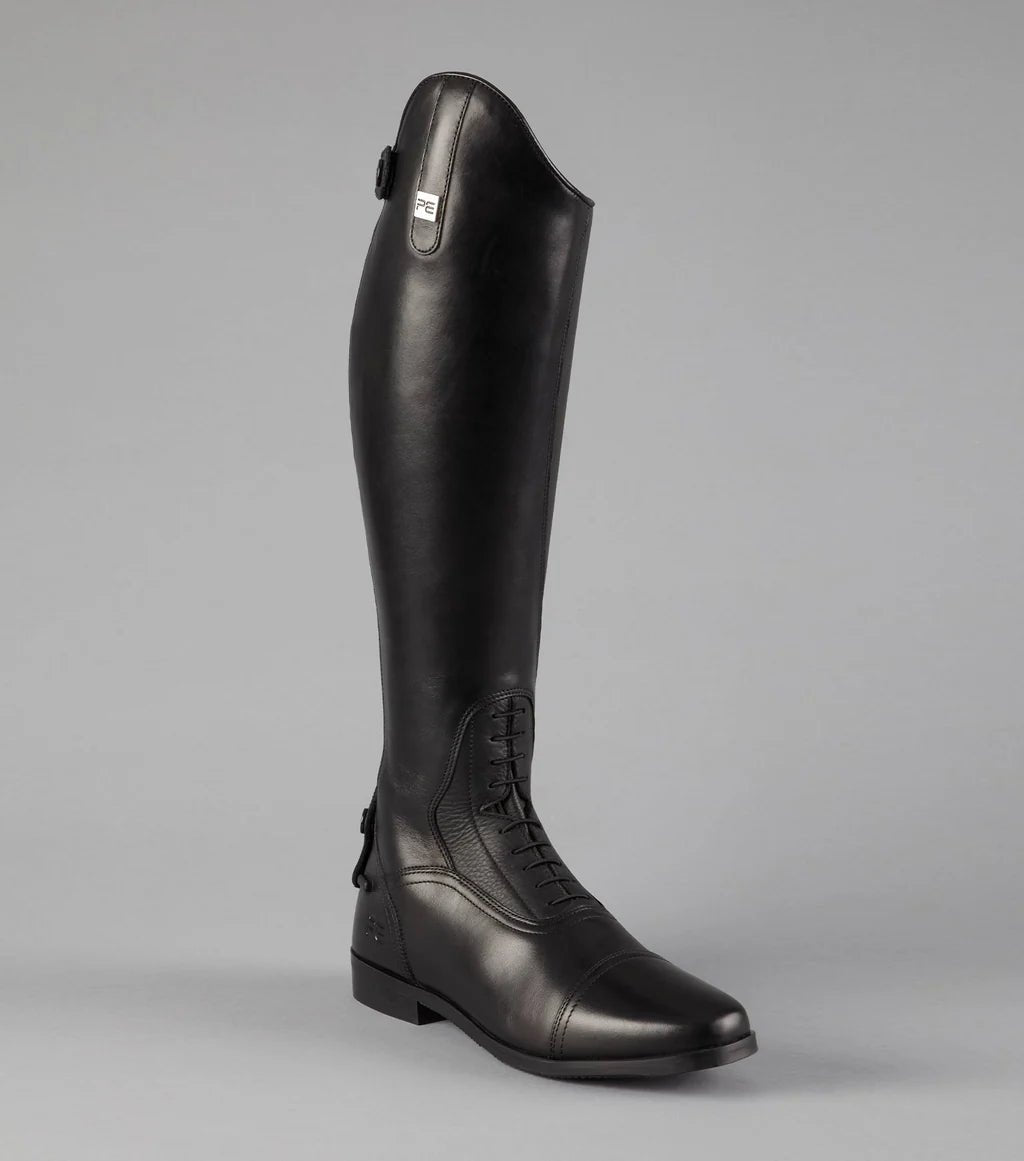Premier Equine Silentio Mens Tall Leather Field Boot - Black - Nags Essentials