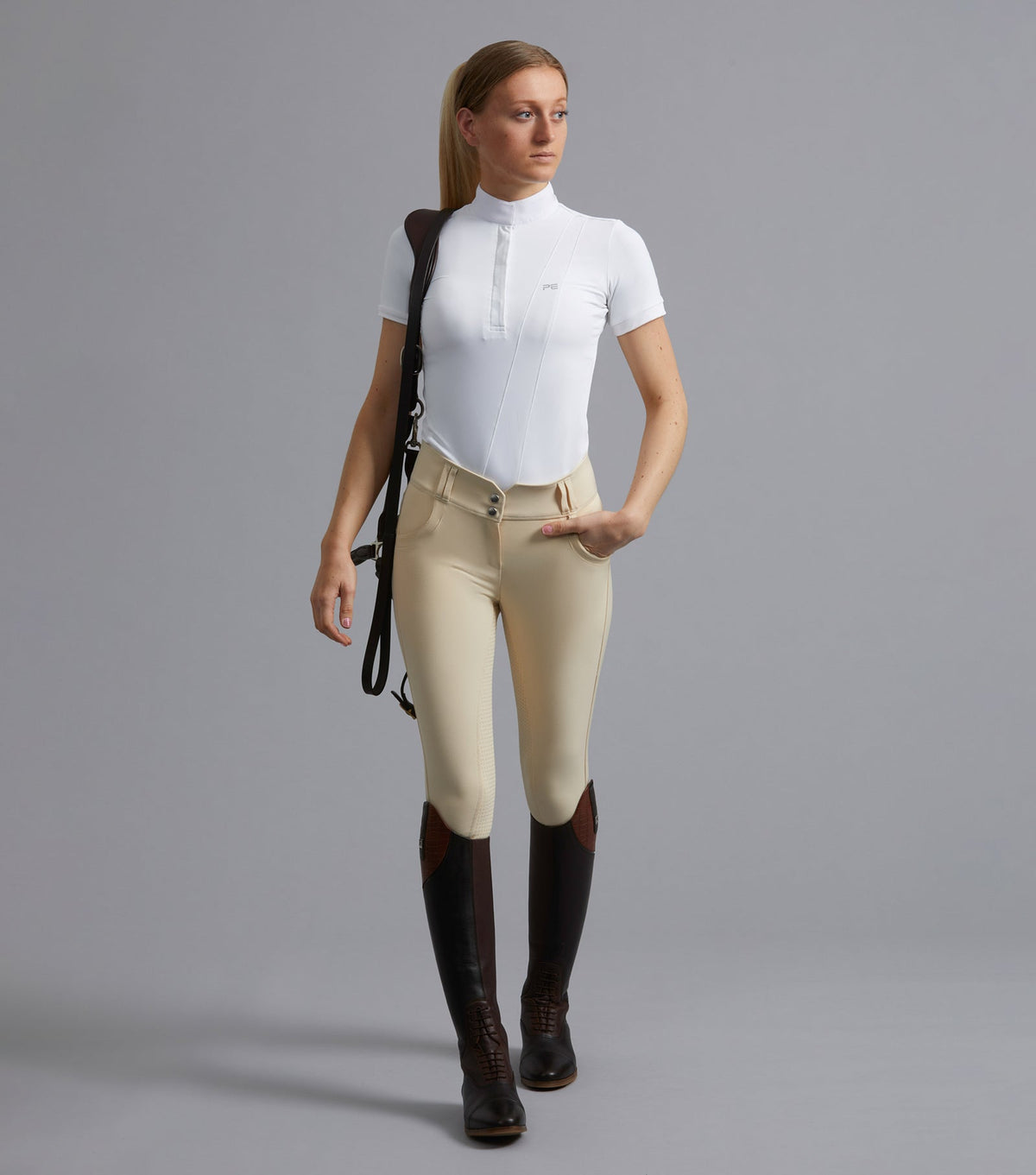 Premier Equine Sophia Ladies Full Seat High Waist Riding Breeches - Nags Essentials