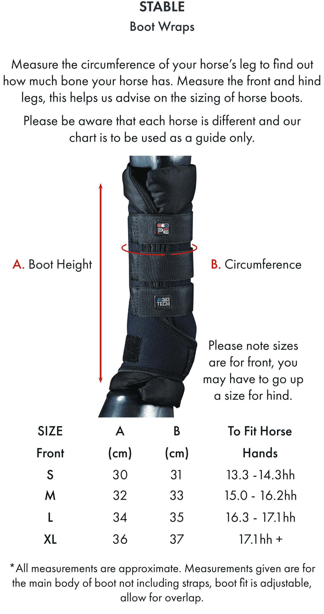 Premier Equine Stable Boot Wraps with Liners - Nags Essentials