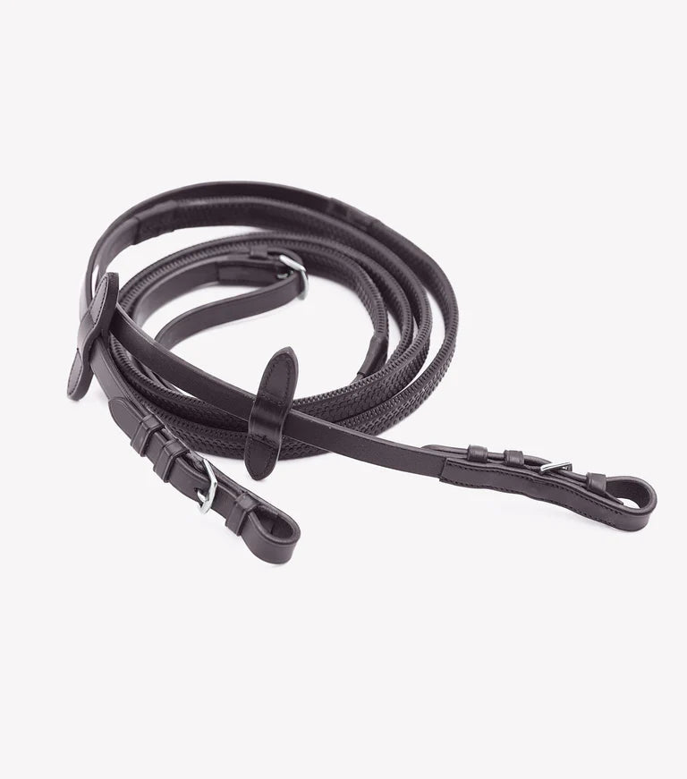 Premier Equine Stefano Rubber Reins - Nags Essentials