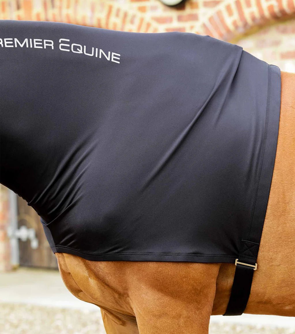 Premier Equine Stretch Lycra Hood - Black - Nags Essentials