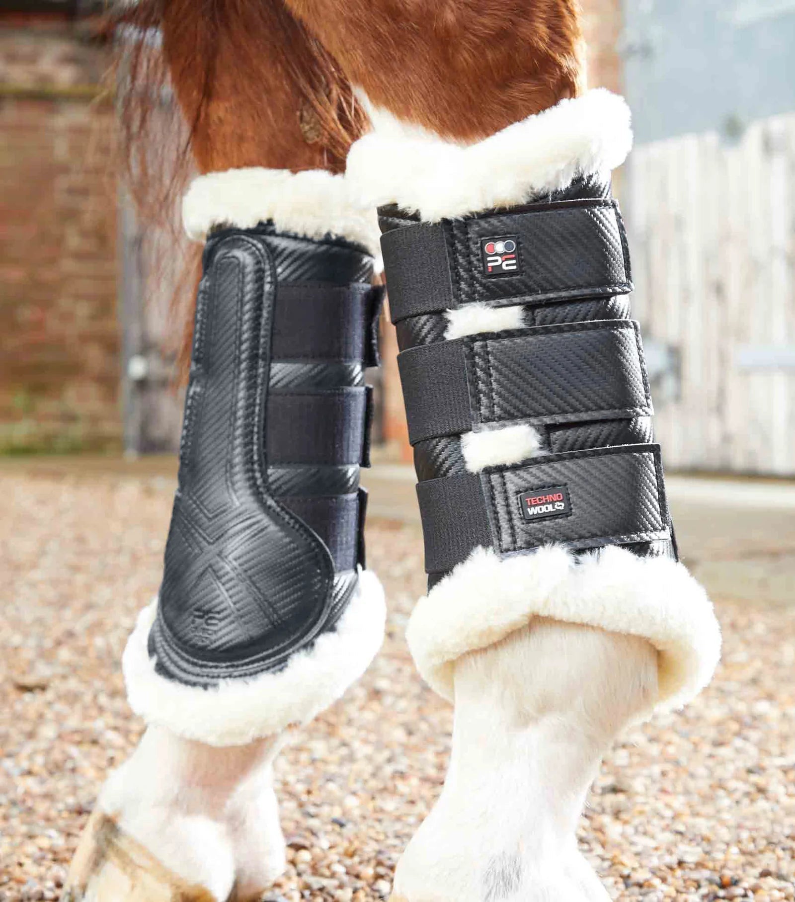 Premier Equine Techno Wool Brushing Boots - Nags Essentials