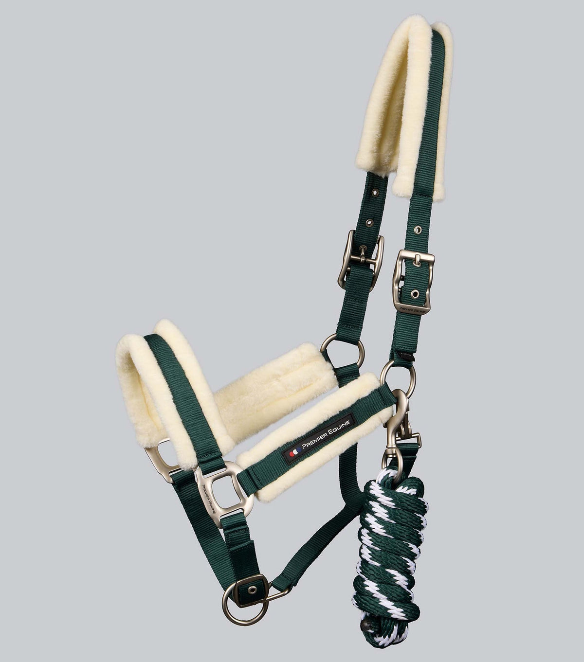 Premier Equine Techno Wool Head Collar with Lead Rope - Nags Essentials