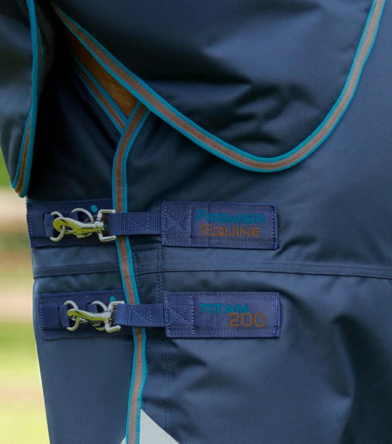 Premier Equine Titan 200g Turnout Rug with Snug Neck Cover - Nags Essentials