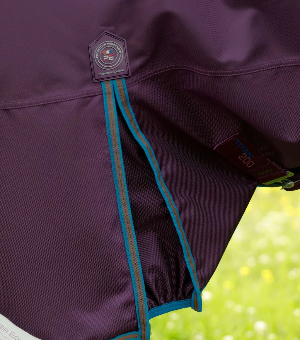 Premier Equine Titan 200g Turnout Rug with Snug Neck Cover - Nags Essentials