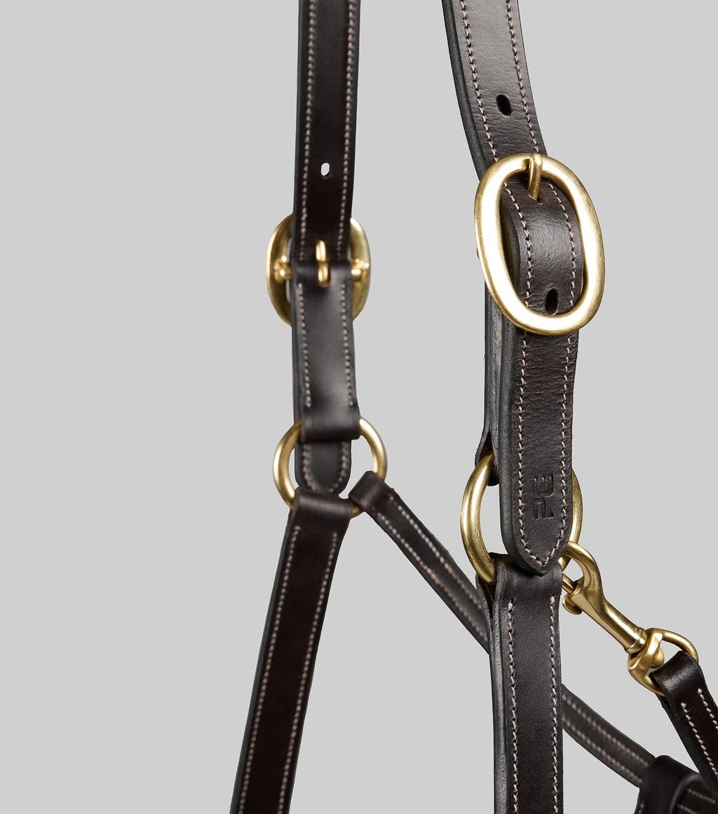 Premier Equine Traditional Leather Headcollar - Nags Essentials