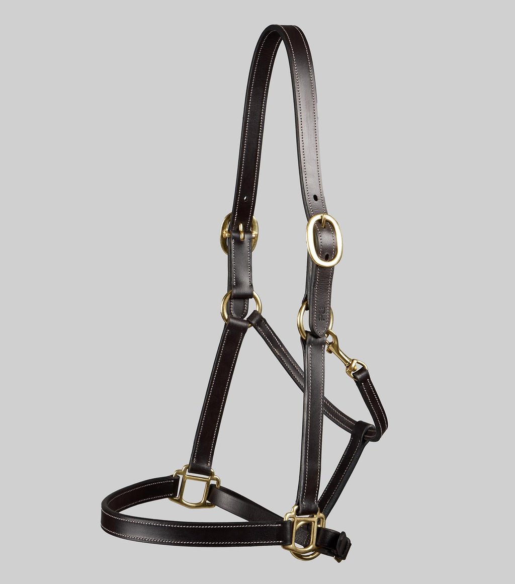 Premier Equine Traditional Leather Headcollar - Nags Essentials