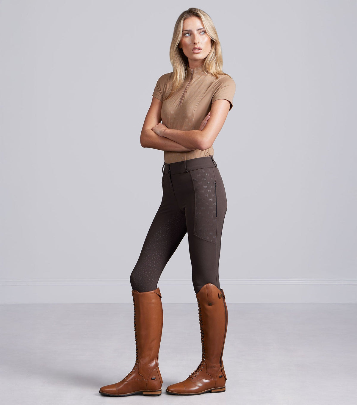 Premier Equine Valerius Womens Gel Full Seat Riding Breeches - Nags Essentials