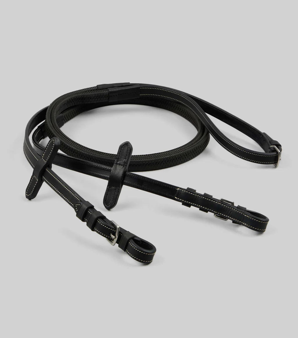 Premier Equine Veneto Rubber Grip Reins - Nags Essentials