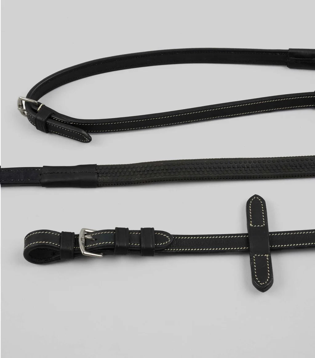 Premier Equine Veneto Rubber Grip Reins - Nags Essentials