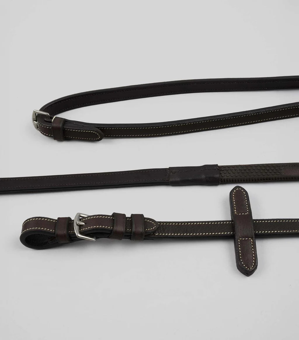 Premier Equine Veneto Rubber Grip Reins - Nags Essentials