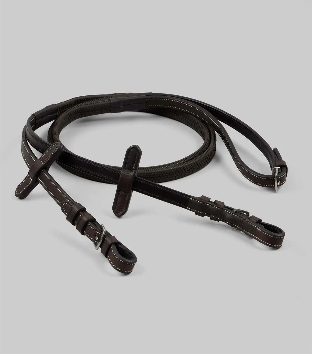 Premier Equine Veneto Rubber Grip Reins - Nags Essentials