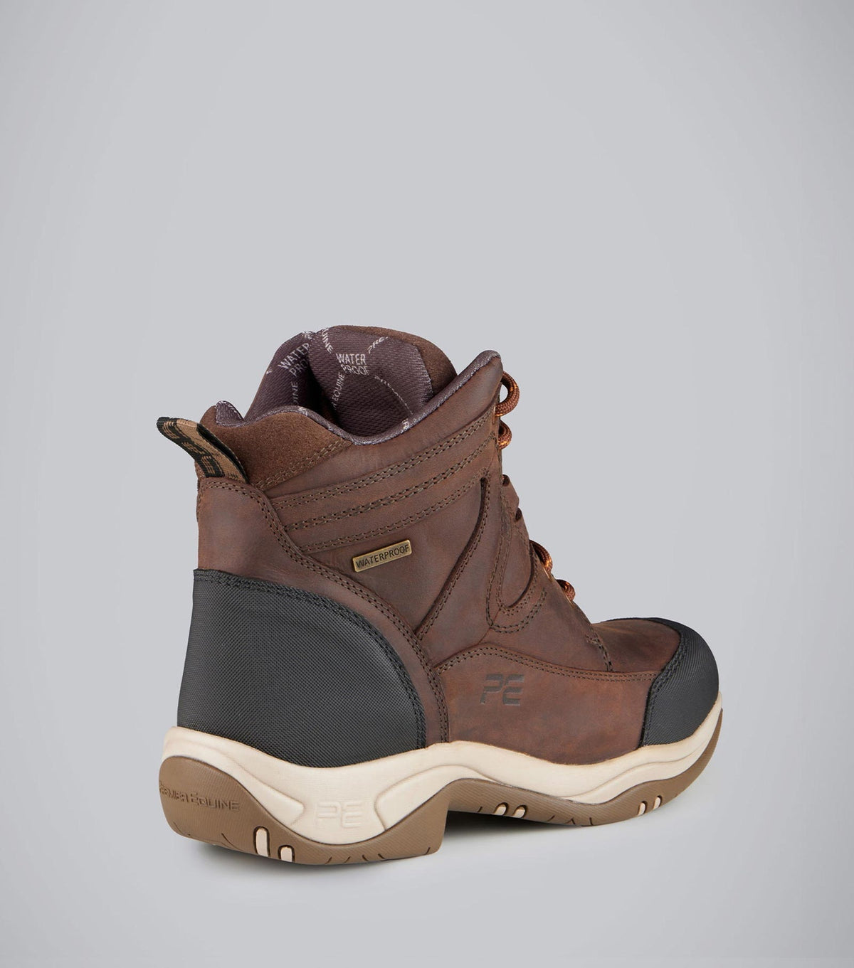 Premier Equine Vinci II Waterproof Laced Boots - Brown - Nags Essentials