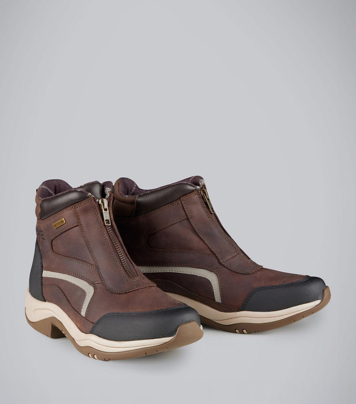 Premier Equine Vinci II Waterproof Zip Front Boots - Brown - Nags Essentials