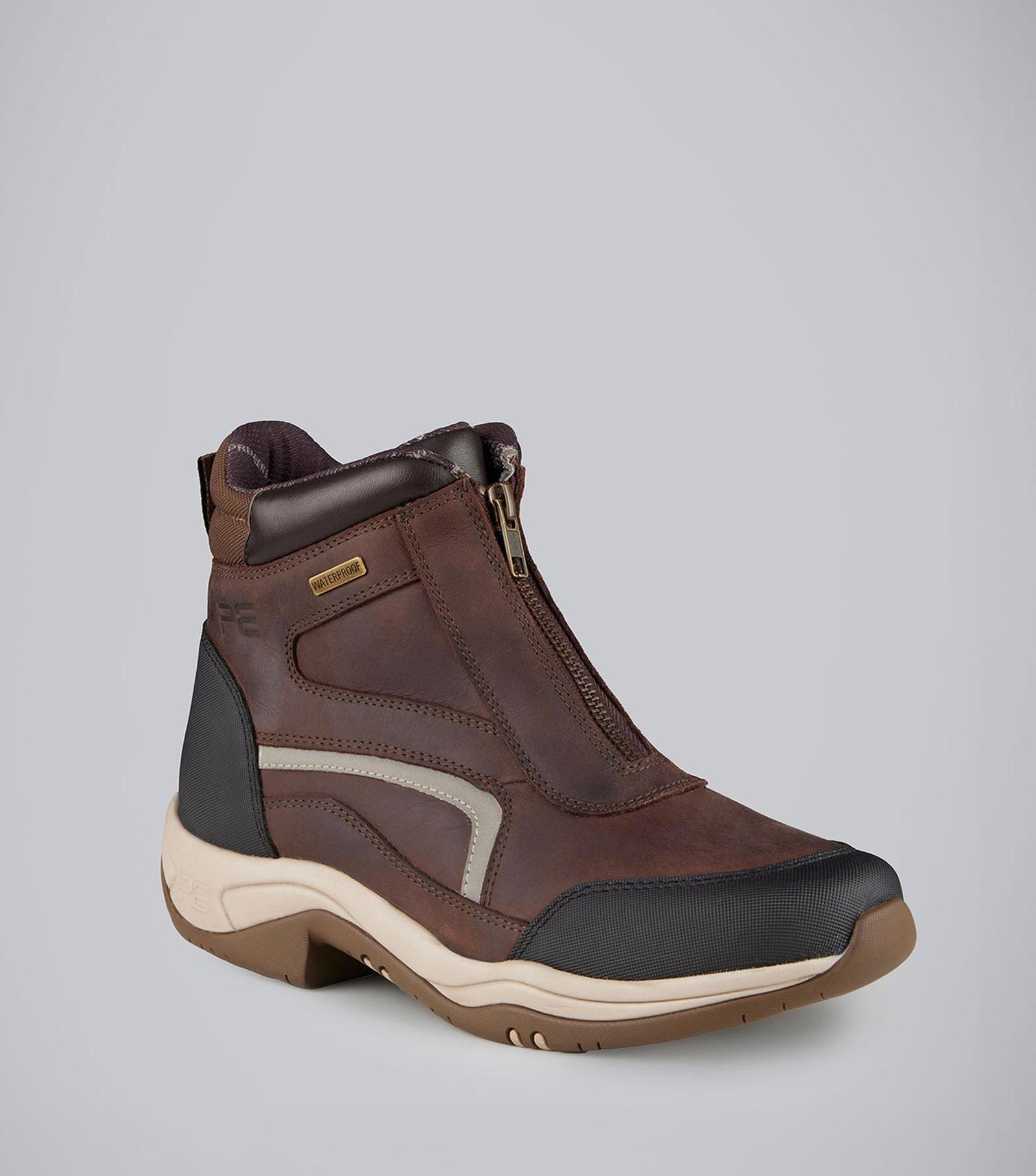Premier Equine Vinci II Waterproof Zip Front Boots - Brown - Nags Essentials