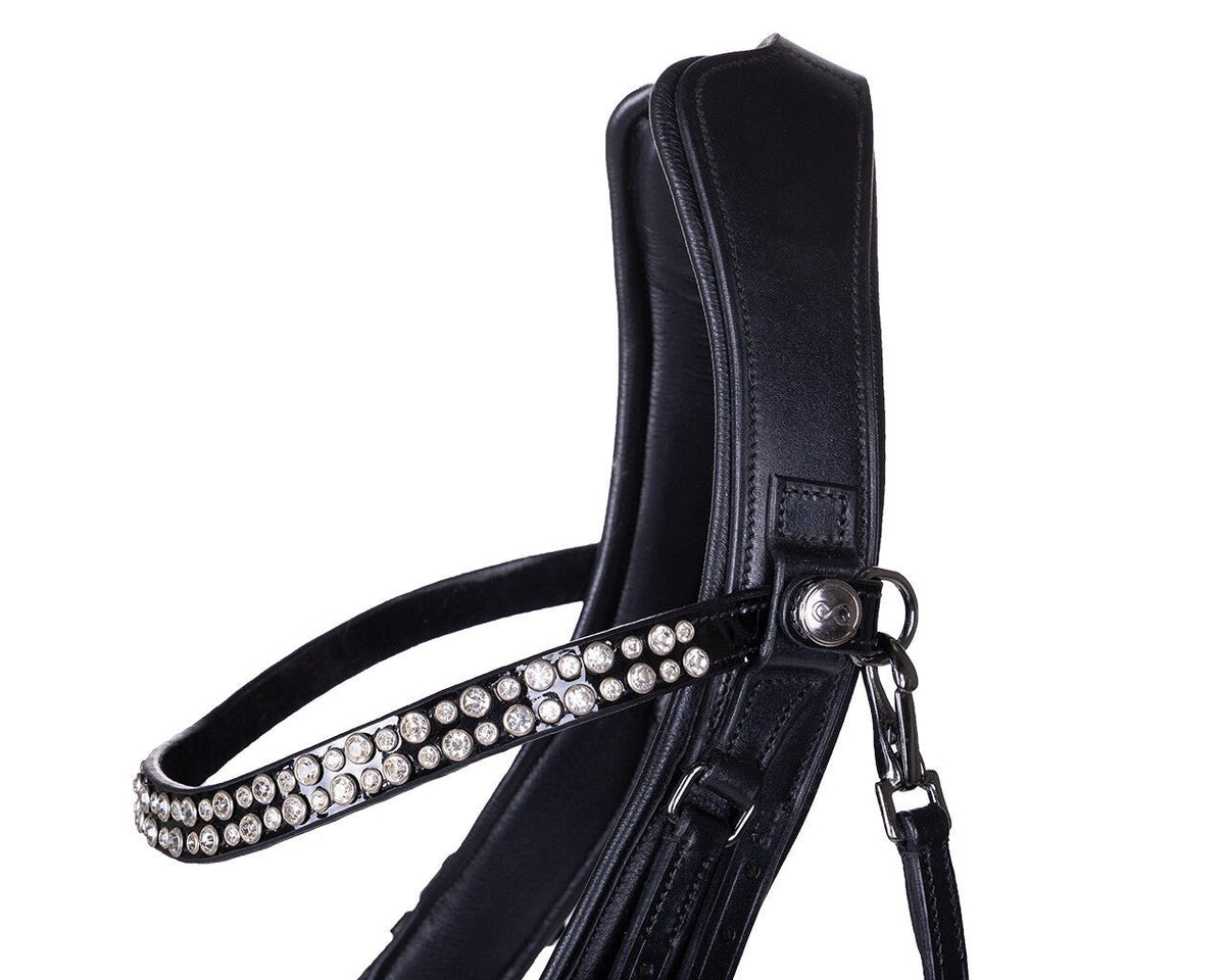 PresTeq Weymouth FayPerform Shine Bridle - Nags Essentials