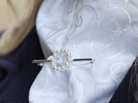 Deluxe Halo Stock Pin - Silver