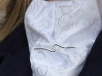 Deluxe Twist Stock Pin - Silver