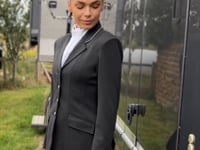 Jersey Deluxe Competition Jacket Navy Rose Gold