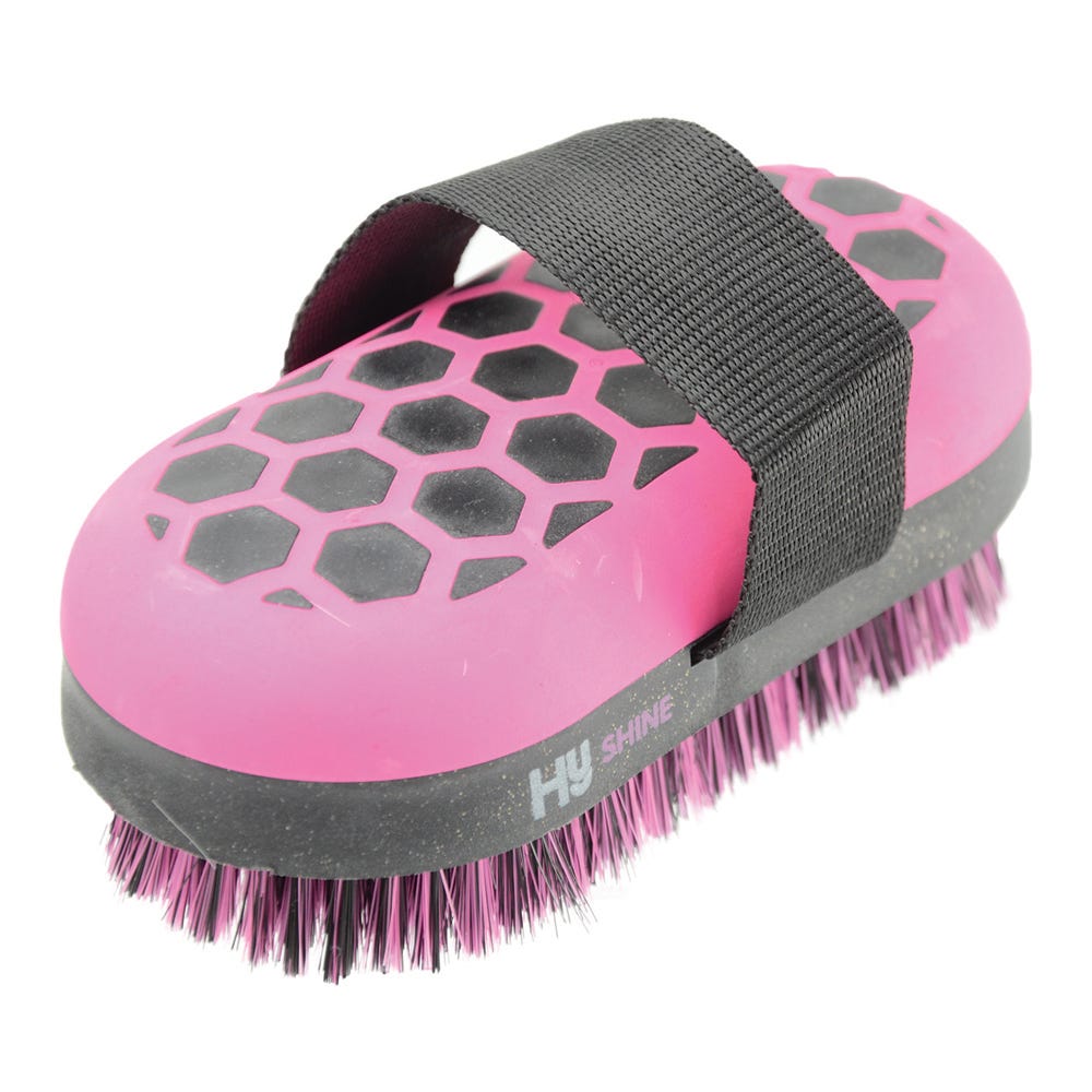 ProGroom Hex Body Brush by Hy Equestrian - Nags Essentials