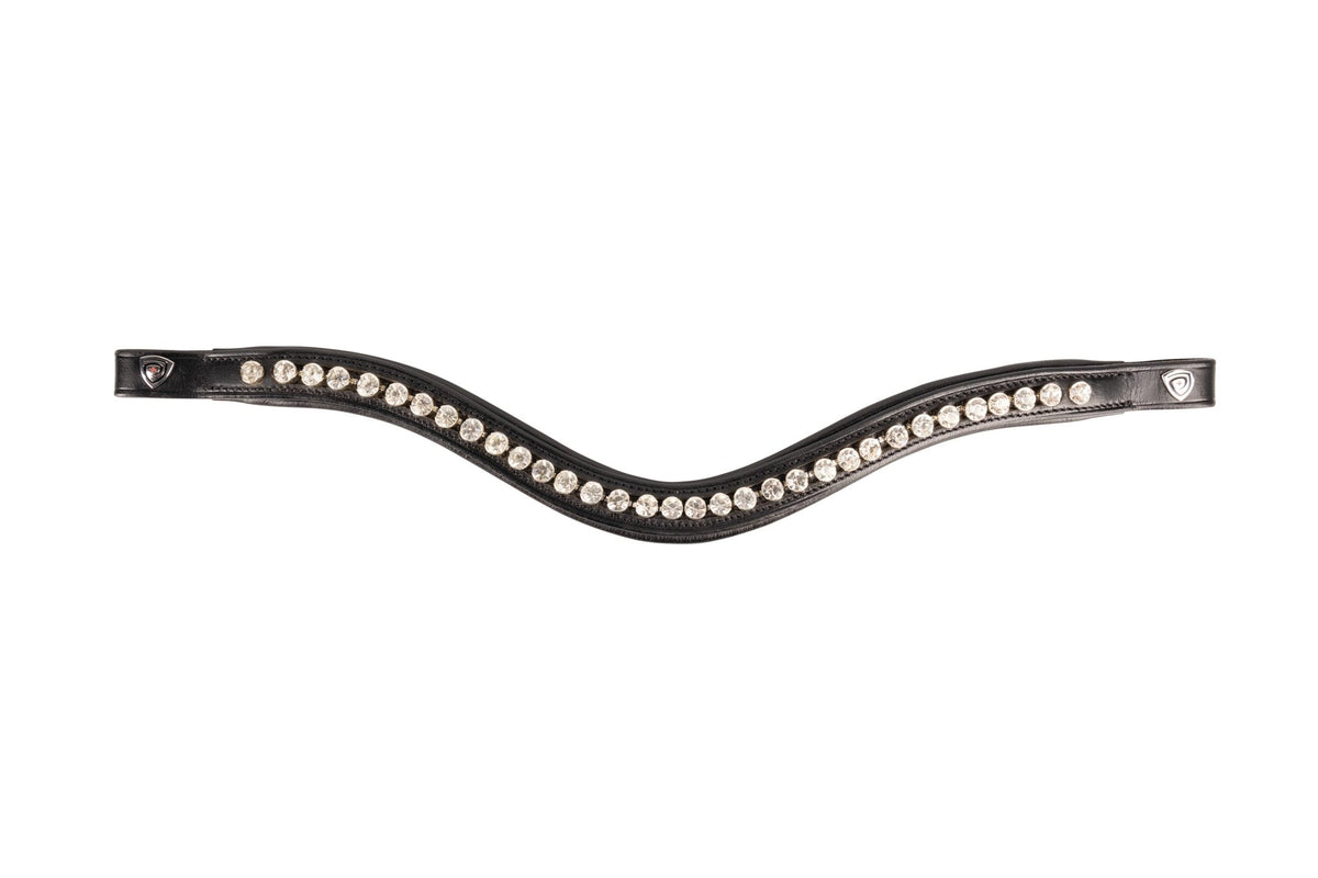 ProPresicce Signature Curved Diamante Browband by Hy Equestrian - Nags Essentials