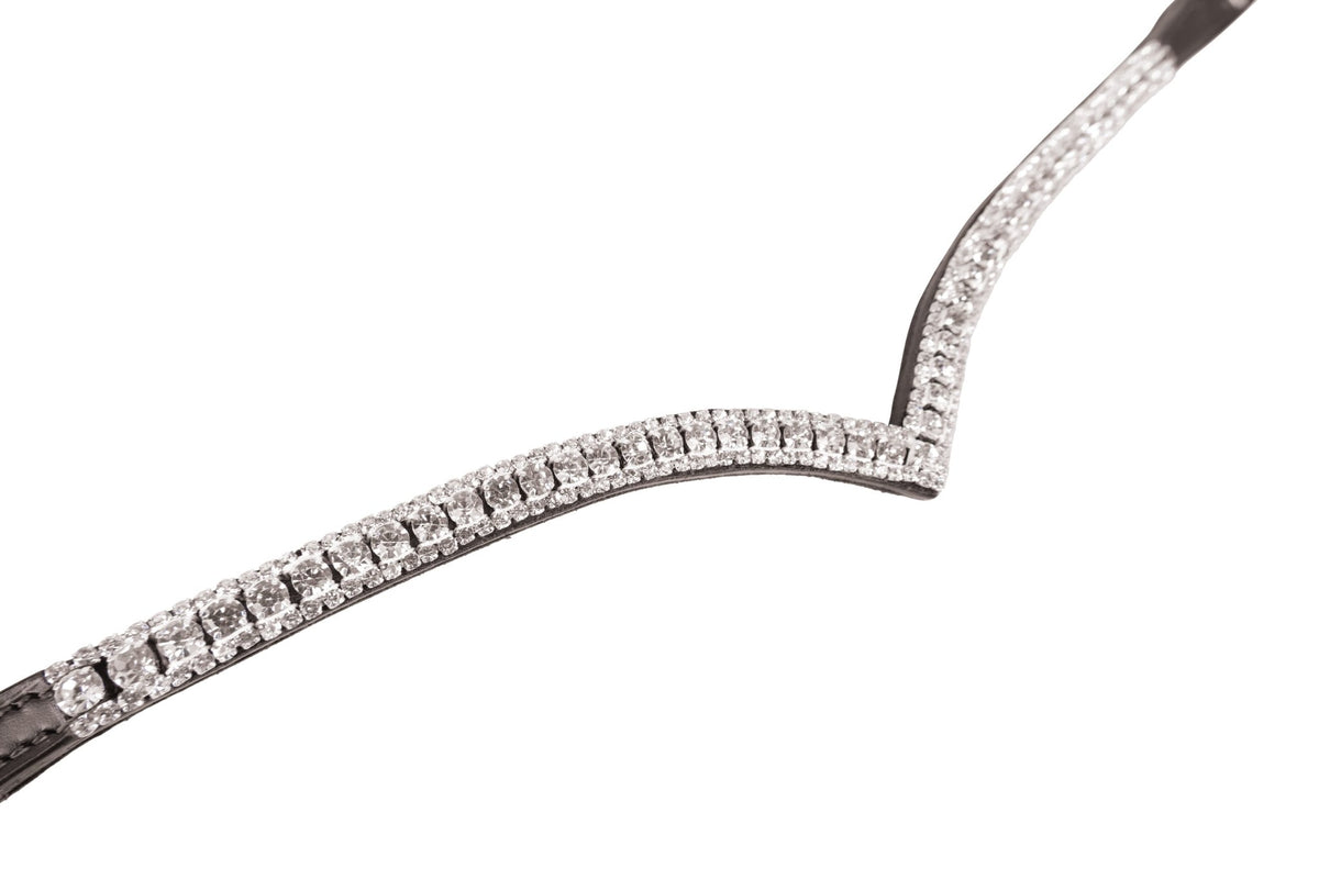ProPresicce Signature V Diamante Browband by Hy Equestrian - Nags Essentials