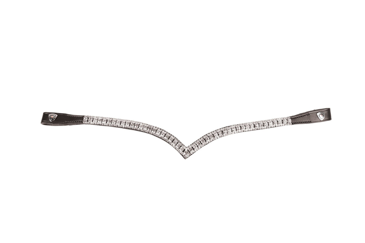 ProPresicce Signature V Diamante Browband by Hy Equestrian - Nags Essentials