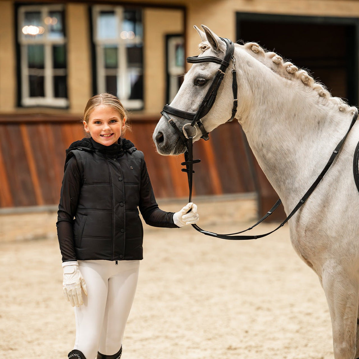 Rayah Childs Winter Jacket with detachable sleeves - Nags Essentials