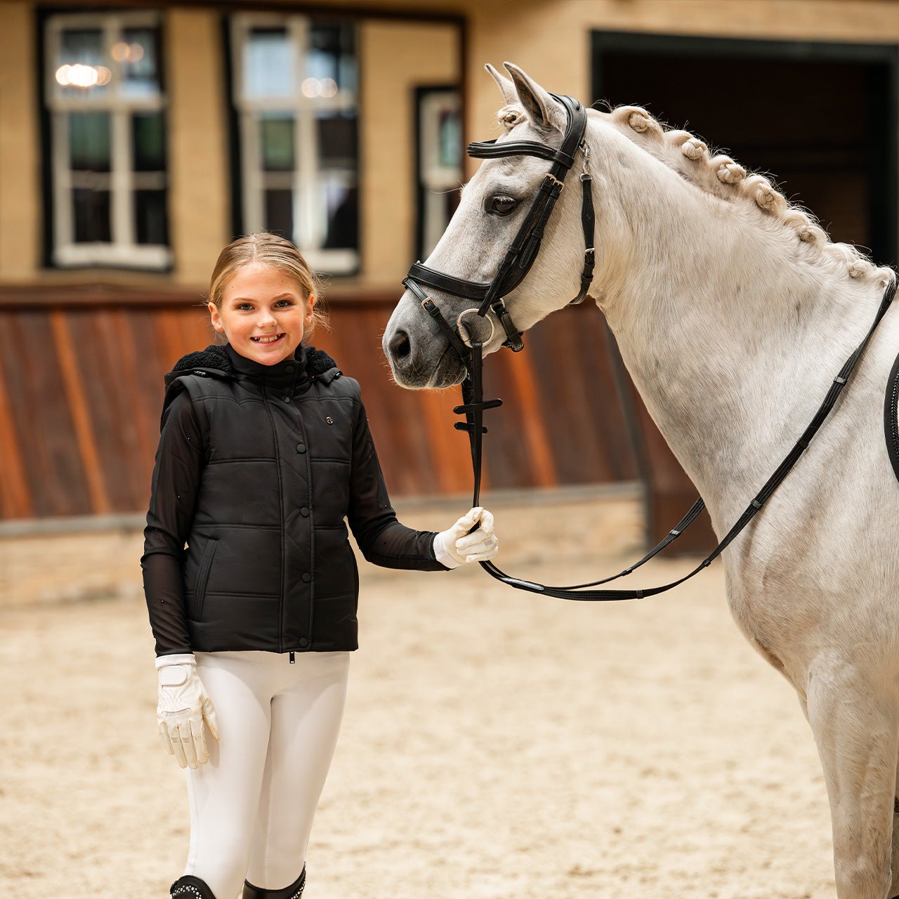 Rayah Childs Winter Jacket with detachable sleeves - Nags Essentials